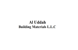 Al Uddah Building Materials L.L.C